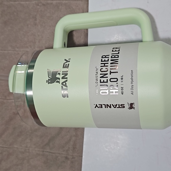 Stanley 40 oz Stainless steel H2.0 Flows tates Quencher Tumbler Rare Mint Color - Picture 9 of 9